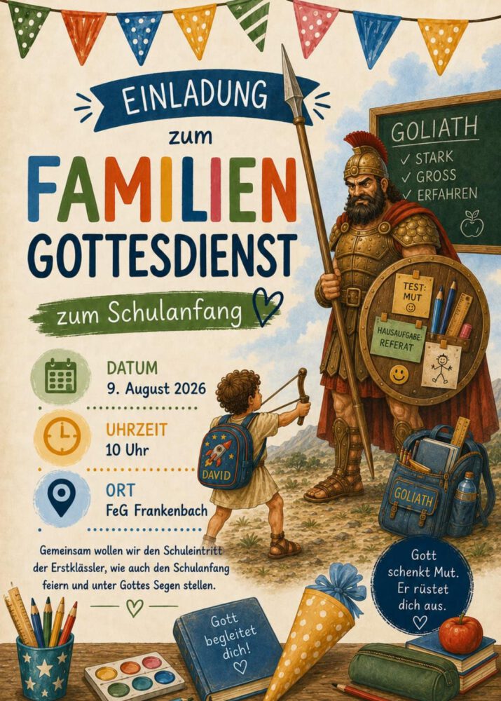 Familiengottesdienst zum Schulstart in Frankenbach